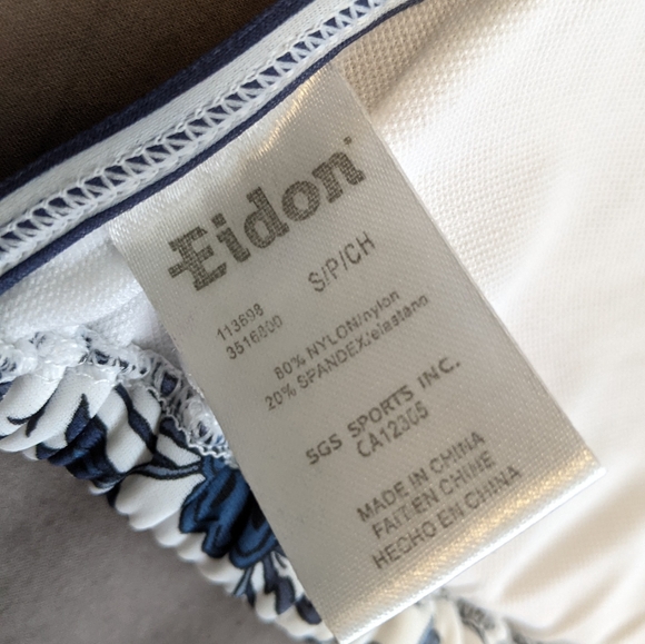 Eidon Flower Pattern Bikini Top Small - Picture 5 of 5